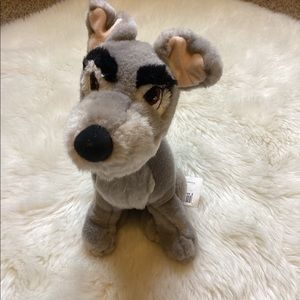 Lady and the tramp movie plush